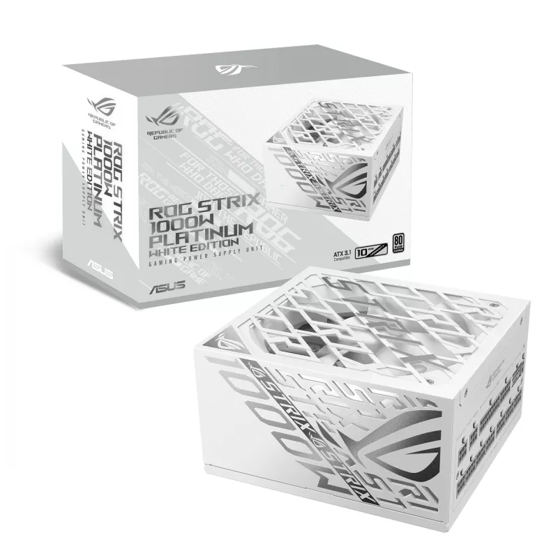ASUS ROG -STRIX-1000P-GAMING-WHITE napájací zdroj 1000 W 20+4 pin ATX ATX