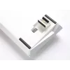 Ducky One 3 Mini Pure White klávesnica Gaming USB nemecká mechanická 61 klávesov