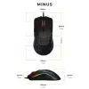 Glorious Gaming Glorious Model O- myš Regular (čierna), pravá ruka, optická, USB Type-A, 3200 DPI, čierna