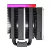 Vzduchový chladič Montech Metal DT24 Premium 12 cm 800-1950 ot/min čierny