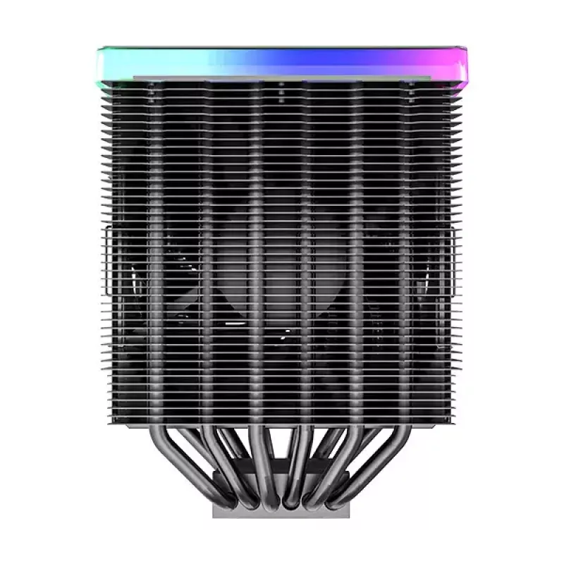 Vzduchový chladič Montech Metal DT24 Premium 12 cm 800-1950 ot/min čierny