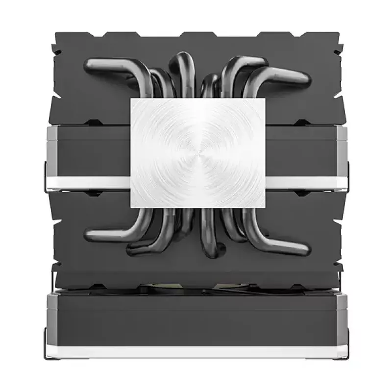 Vzduchový chladič Montech Metal DT24 Premium 12 cm 800-1950 ot/min čierny