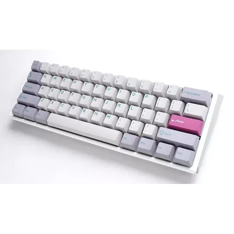 Ducky One 3 Mini klávesnica herná USB sivá mechanická RGB