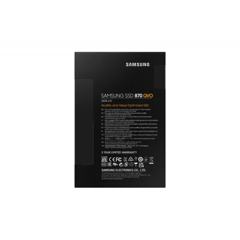 Samsung MZ-77Q2T0 2 TB 2,5 palca Serial ATA III V-NAND MLC