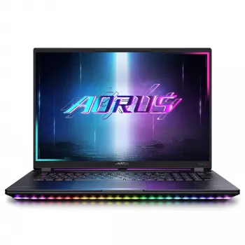 GIGABYTE AORUS MASTER 18 BYHC5DED65SP Laptop Intel Core Ultra 9 275HX 45,7 cm (18 palcov) WQXGA 32 GB DDR5-SDRAM 2 TB SSD NVIDIA GeForce RTX 5080 Wi-Fi 7 (802.11be) Windows 11 Pro nemecký čierny