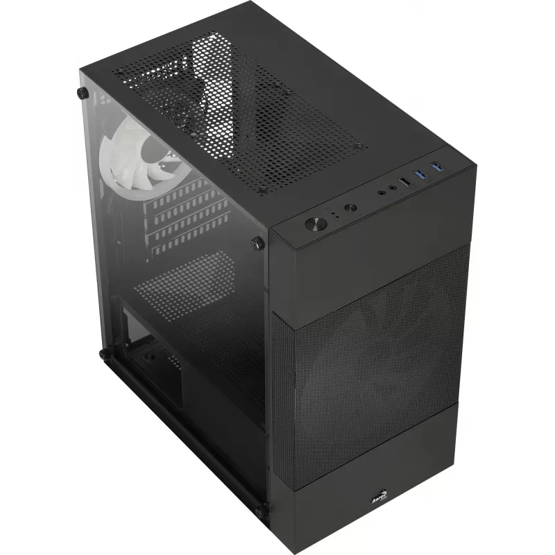 Aerocool Atomic Lite Mini Tower čierna