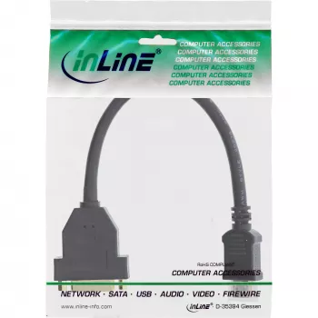 InLine HDMI-DVI adaptér HDMI A konektor samec / DVI konektor samica 0,2 m
