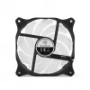 Ventilátor Silverstone Air Blazer 120R 12 cm čierny transparentný hydraulické ložisko