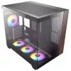PC skriňa Antec CX800 Midi Tower čierna, imitácia dreva