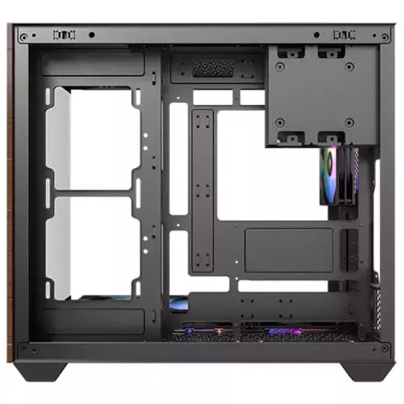 PC skriňa Antec CX800 Midi Tower čierna, imitácia dreva
