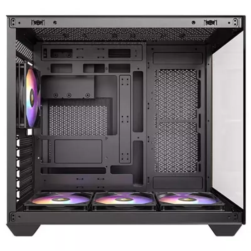 PC skriňa Antec CX800 Midi Tower čierna, imitácia dreva