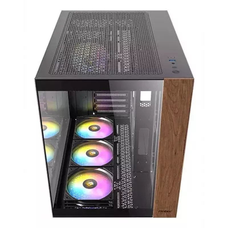 PC skriňa Antec CX800 Midi Tower čierna, imitácia dreva