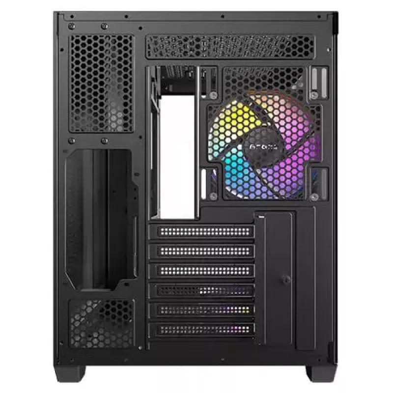 PC skriňa Antec CX800 Midi Tower čierna, imitácia dreva