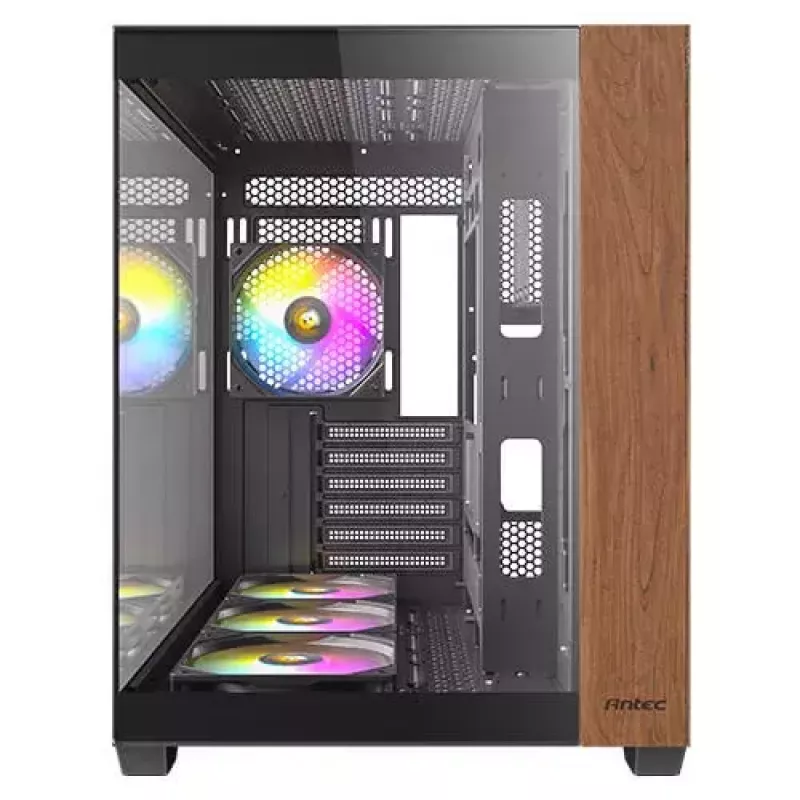 PC skriňa Antec CX800 Midi Tower čierna, imitácia dreva