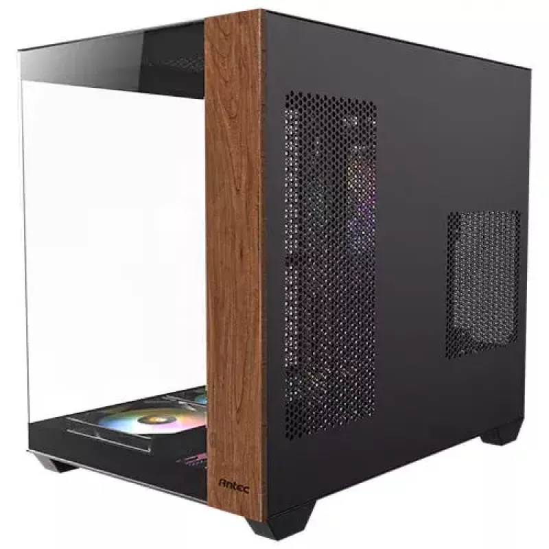 PC skriňa Antec CX800 Midi Tower čierna, imitácia dreva
