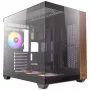 PC skriňa Antec CX800 Midi Tower čierna, imitácia dreva