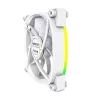 Ventilátorový modul Montech AX120 PWM 120mm 12V 3-pin 4-pin biely