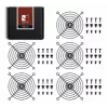 Mriežka ventilátora Noctua NA-FG1-9 SX5 oceľ 9,2 cm 5 ks