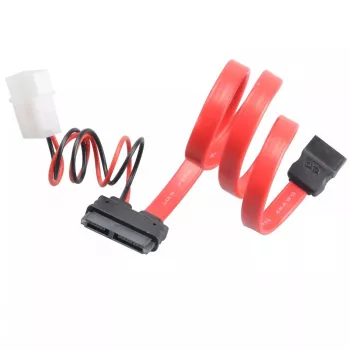 SATA kábel pre slimline optické mechaniky Akasa AK-CB050-40 0,4 m