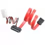 Akasa AK-CB050-40 kombinovaný kábel SATA, Slimline SATA na SATA / Molex, 0,4 m