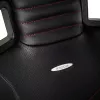 PC herná stolička noblechairs EPIC čalúnené sedadlo čierna červená 120 kg