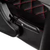 PC herná stolička noblechairs EPIC čalúnené sedadlo čierna červená 120 kg