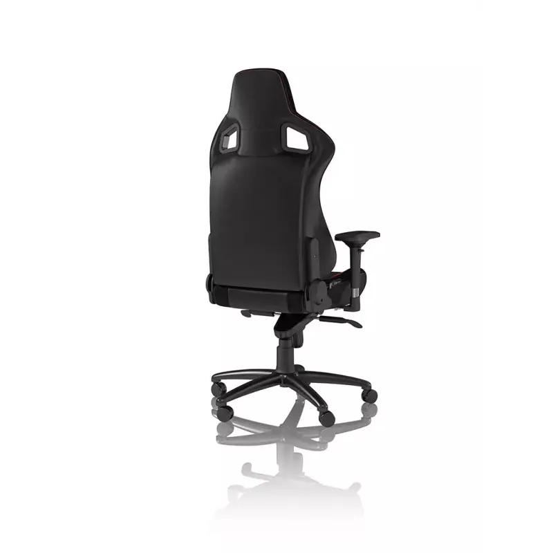 PC herná stolička noblechairs EPIC čalúnené sedadlo čierna červená 120 kg