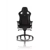 PC herná stolička noblechairs EPIC čalúnené sedadlo čierna červená 120 kg
