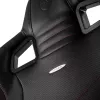 PC herná stolička noblechairs EPIC čalúnené sedadlo čierna červená 120 kg