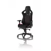 PC herná stolička noblechairs EPIC čalúnené sedadlo čierna červená 120 kg