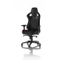 PC herná stolička noblechairs EPIC čalúnené sedadlo čierna červená 120 kg