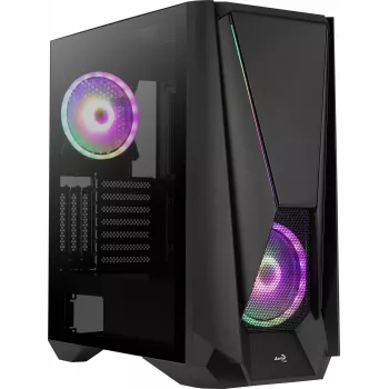 Aerocool Visor Midi Tower čierna
