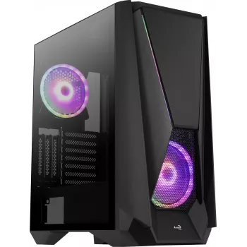 Aerocool Visor Midi Tower čierna