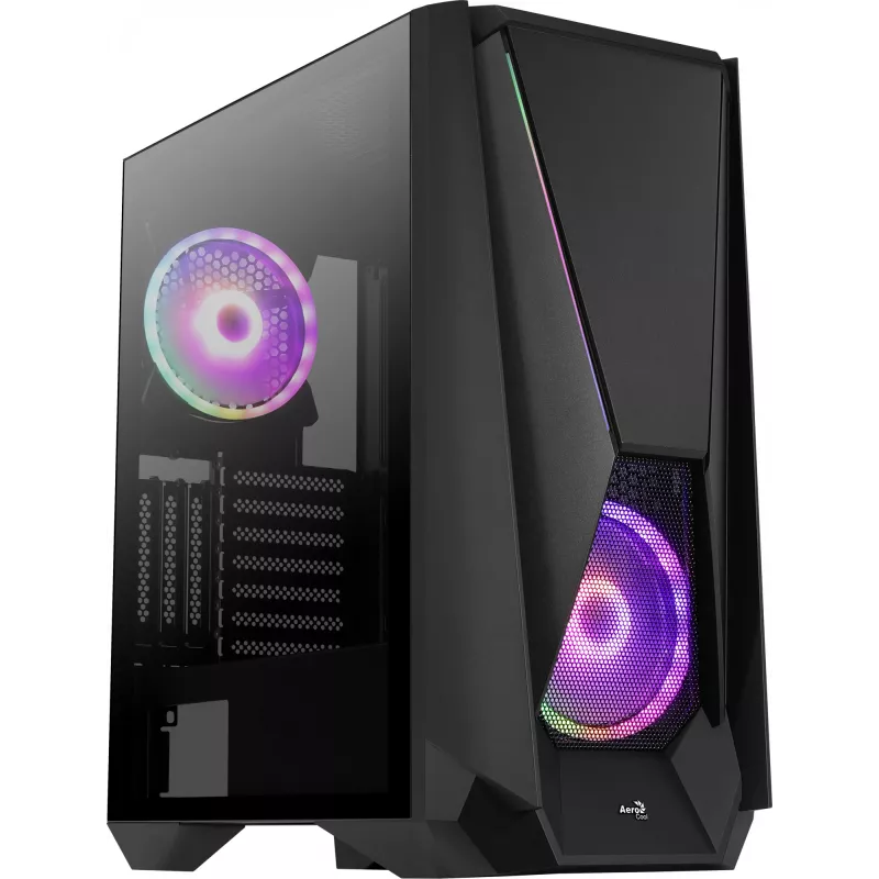 Aerocool Visor Midi Tower čierna