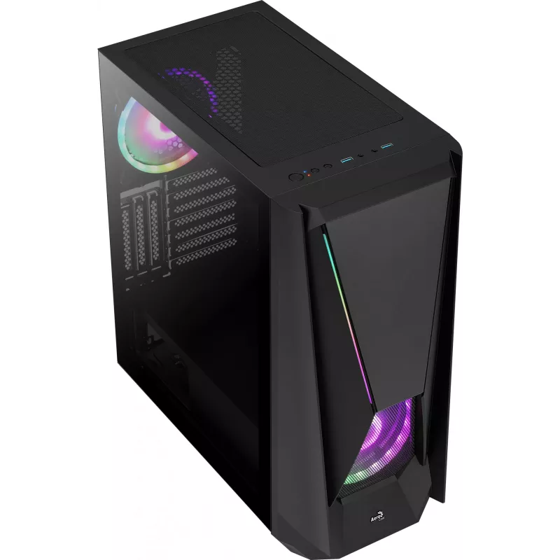 Aerocool Visor Midi Tower čierna