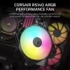 Ventilátor Corsair RS140 ARGB 14 cm čierny 330-1700 ot/min