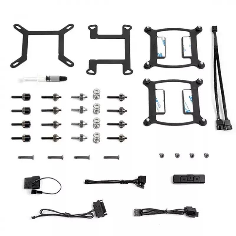 Sada na kvapalinové chladenie Silverstone VIDA 120 tenká 12 cm čierna 300-1800 RPM