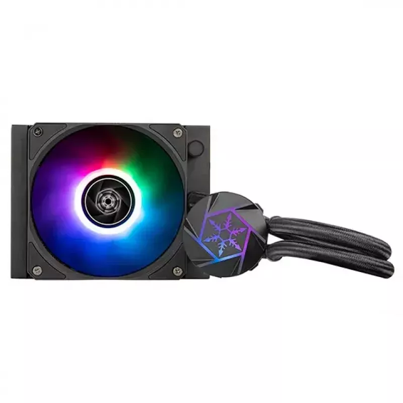 Sada na kvapalinové chladenie Silverstone VIDA 120 tenká 12 cm čierna 300-1800 RPM