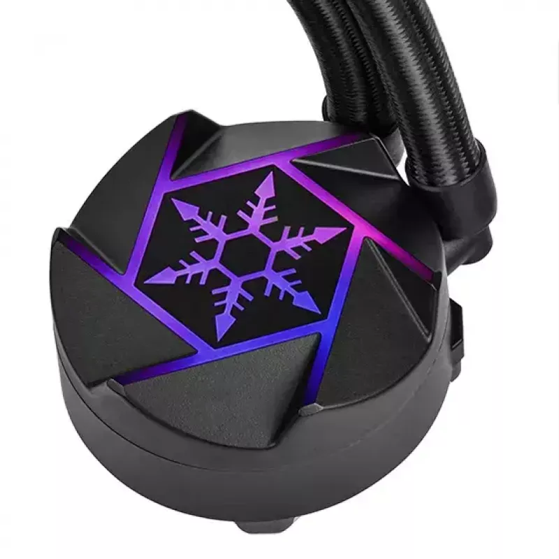 Sada na kvapalinové chladenie Silverstone VIDA 120 tenká 12 cm čierna 300-1800 RPM