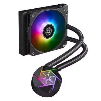 Sada na kvapalinové chladenie Silverstone VIDA 120 tenká 12 cm čierna 300-1800 RPM