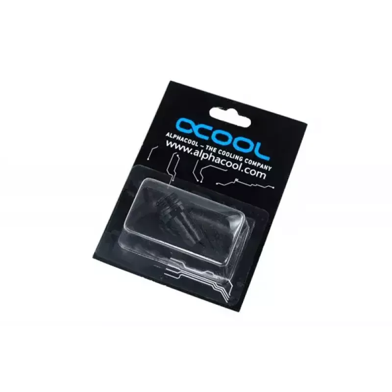 Fitting Alphacool 17093 mosadz čierny 22 mm výška 1 cm priemer