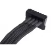 SilverStone SST-PP07-BTSB predlžovací kábel zo 4-pinového Molex na 4x SATA, 300 mm, čierny
