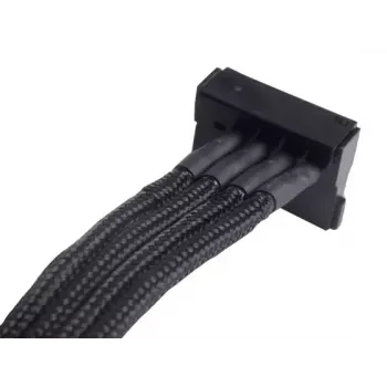 Kábel Silverstone SST-PP07-BTSB 0,3 m Molex 4-pol na 4x SATA