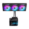 All-in-One kvapalinový chladič ASUS ROG Ryuo IV SLC 360 ARGB – 120 mm ventilátor, 360 mm radiátor, čierny