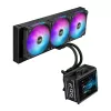 All-in-One kvapalinový chladič ASUS ROG Ryuo IV SLC 360 ARGB – 120 mm ventilátor, 360 mm radiátor, čierny