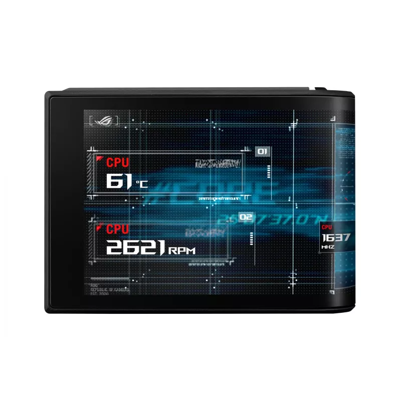 All-in-One kvapalinový chladič ASUS ROG Ryuo IV SLC 360 ARGB – 120 mm ventilátor, 360 mm radiátor, čierny
