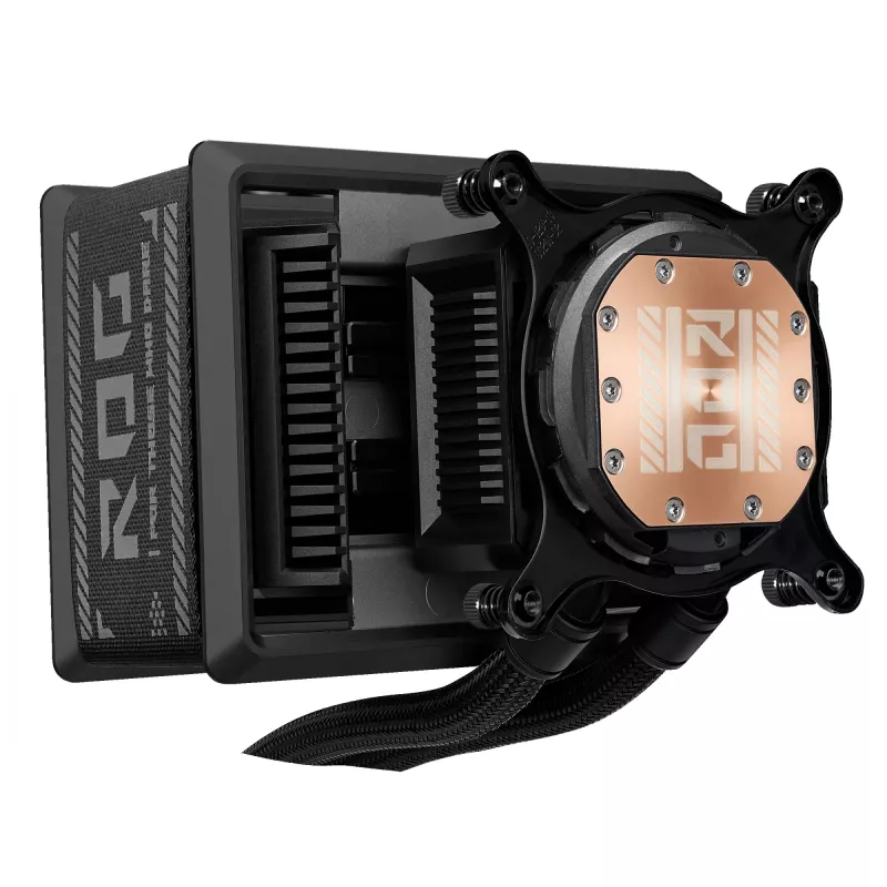 All-in-One kvapalinový chladič ASUS ROG Ryuo IV SLC 360 ARGB – 120 mm ventilátor, 360 mm radiátor, čierny