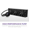 All-in-One kvapalinový chladič NZXT Kraken Plus 360 12 cm čierny Fluid Dynamic Bearing
