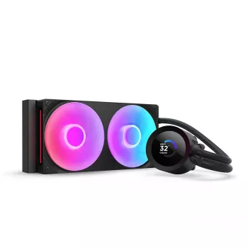 NZXT CPU chladič Kraken Plus 240 RGB čierny
