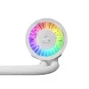 All-in-One kvapalinový CPU chladič Arctic Liquid Freezer III Pro 240 A-RGB – 240 mm, 120 mm ventilátor, biely, kompatibilný s LGA1700/AM4/AM5